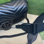 Gucci GG Marmont Shoulder Bag 734814 Black